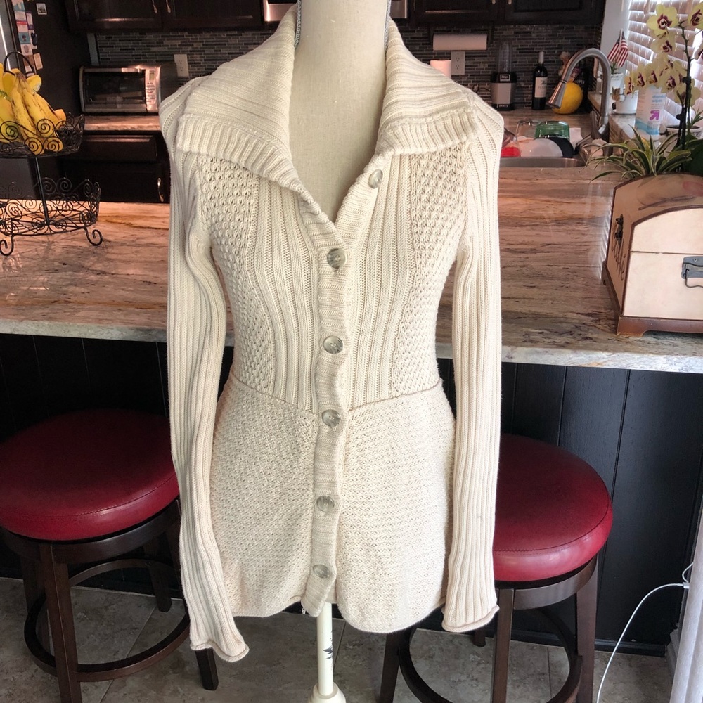 Calvin Klein Jeans Cream Sweater